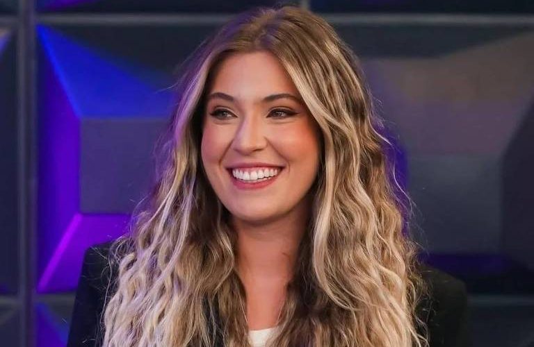 Mayara Mattar, filha de Luís Ricardo, que passou a ser apresentadora no SBT - Reprodução/SBT