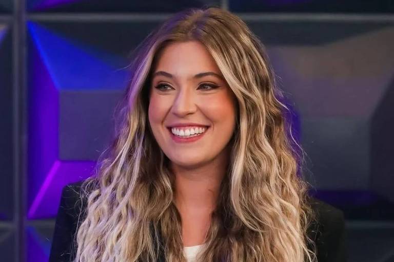 Mayara Mattar, filha de Luís Ricardo, que passou a ser apresentadora no SBT - Reprodução/SBT